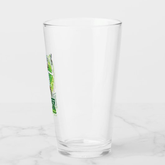 RICK AND MORTY™ | groene splash Glas (Links)