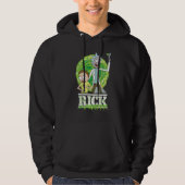 RICK AND MORTY™ | groene splash Hoodie (Voorkant)