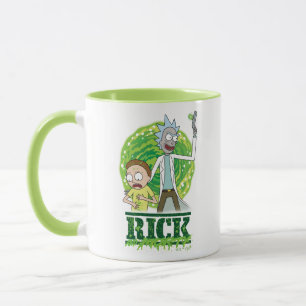 RICK AND MORTY™   groene splash Mok