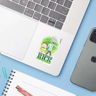 RICK AND MORTY™   groene splash Sticker