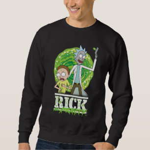 RICK AND MORTY™ groene splash Trui