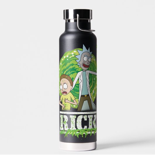 RICK AND MORTY™ | groene splash Waterfles (Links)