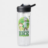 RICK AND MORTY™ | groene splash Waterfles (Links)