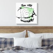 RICK AND MORTY™ | Haal je S#! bij elkaar! Canvas Afdruk (Insitu (Slaapkamer))