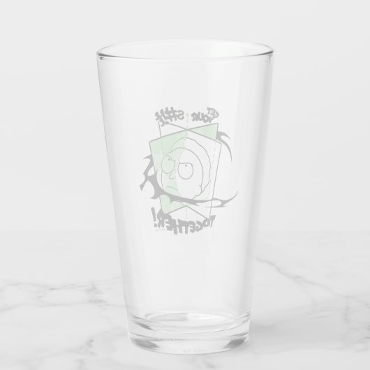 RICK AND MORTY™ | Haal je S#! bij elkaar! Glas (Achterkant)