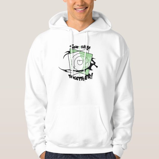 RICK AND MORTY™ | Haal je S#! bij elkaar! Hoodie (Voorkant)