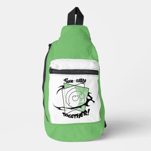 RICK AND MORTY™ | Haal je S#! bij elkaar! Sling Bag (Voorkant)