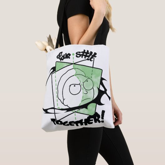 RICK AND MORTY™ | Haal je S#! bij elkaar! Tote Bag (Dichtbij)