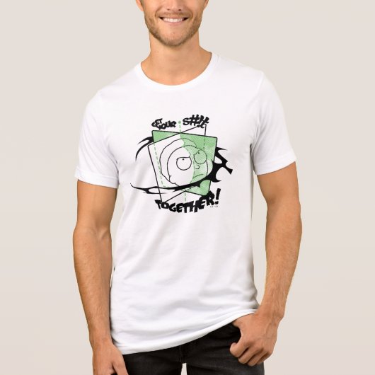 RICK AND MORTY™ | Haal je S#! bij elkaar! Tri-Blend Shirt (Voorkant)