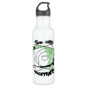 RICK AND MORTY™ | Haal je S#! bij elkaar! Waterfles (Voorkant)