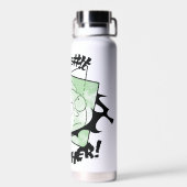 RICK AND MORTY™ | Haal je S#! bij elkaar! Waterfles (Achterkant)