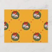 Rick and Morty | Holiday Wreath Pattern Feestdagenkaart (Voorkant)