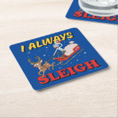 Rick and Morty | I Always Sleigh Kartonnen Onderzetters (Schuin)