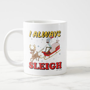 Rick and Morty Ik Sneeuw Altijd Grote Koffiekop