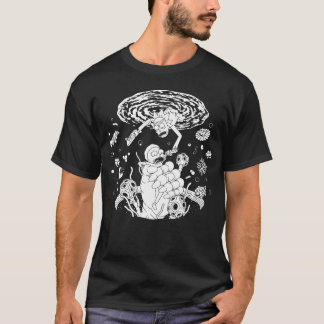 Rick and Morty in space vintage T-shirt