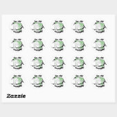 RICK AND MORTY™ | Kom op orde! Ronde Sticker (Vel)