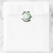 RICK AND MORTY™ | Kom op orde! Ronde Sticker (Tas)