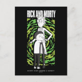 RICK AND MORTY™ | Morty Hugging Rick Briefkaart (Voorkant)