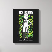 RICK AND MORTY™ | Morty Hugging Rick Canvas Afdruk (Voorkant)