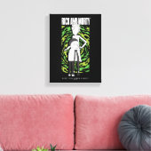 RICK AND MORTY™ | Morty Hugging Rick Canvas Afdruk (Insitu (Woonkamer))