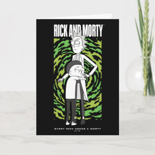 RICK AND MORTY™   Morty Hugging Rick Kaart