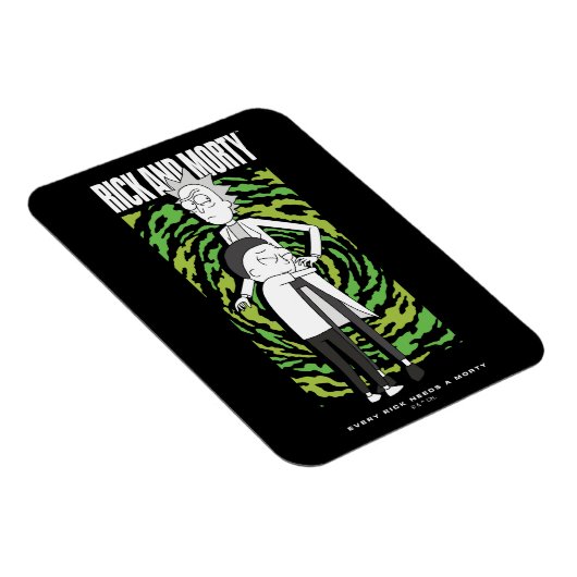 RICK AND MORTY™ | Morty Hugging Rick Magneet (Rechterzijde)