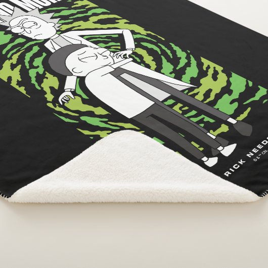 RICK AND MORTY™ | Morty Hugging Rick Sherpa Deken (3/4)