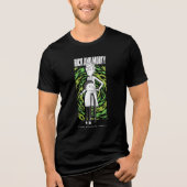 RICK AND MORTY™ | Morty Hugging Rick Tri-Blend Shirt (Voorkant)