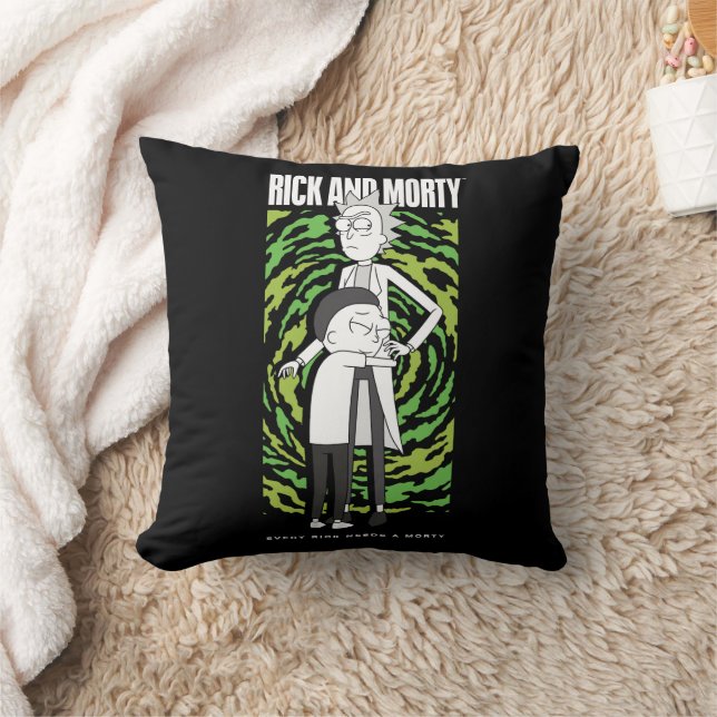 RICK AND MORTY™ | Morty omhelst Rick Kussen (Deken)