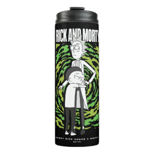 RICK AND MORTY™ Morty omhelst Rick Thermosbeker