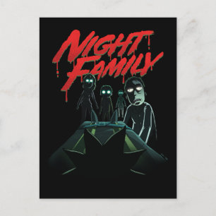 RICK AND MORTY™   Nachtgezin Briefkaart