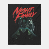 RICK AND MORTY™ | Nachtgezin Fleece Deken (Voorkant)