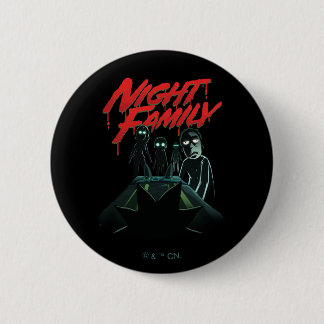 RICK AND MORTY™ | Nachtgezin Ronde Button 5,7 Cm