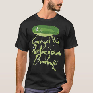 Rick and Morty Pickle Rick Brine T-shirt
