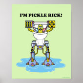 RICK AND MORTY™ | Pickle Rick Toilet Mech Poster (Voorkant)