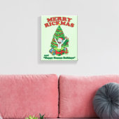 Rick and Morty | Portal Rick Merry Rickmas Canvas Afdruk (Insitu (Woonkamer))