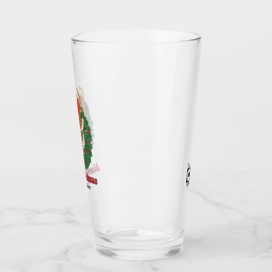 Rick and Morty | Reindeer Morty Merry Rickmas Glas (Links)