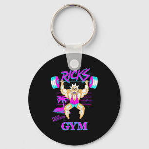 Rick And Morty Ricks Gym Club Lid  Sleutelhanger