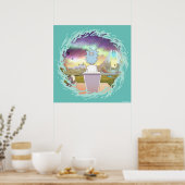 RICK AND MORTY™ | Rick's Private Place Poster (Keuken)
