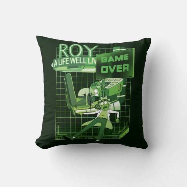 RICK AND MORTY™ | Roy A Life Well Lived Kussen (Voorkant)