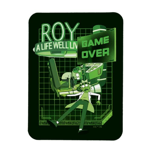 RICK AND MORTY™ | Roy A Life Well Lived Magneet (Verticaal)