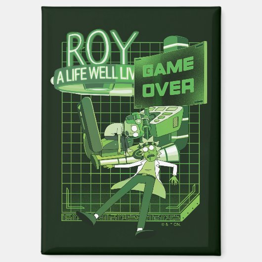 RICK AND MORTY™ | Roy A Life Well Lived Magneet (Voorkant)