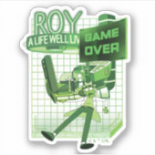 RICK AND MORTY™ | Roy A Life Well Lived Sticker (Voorkant)