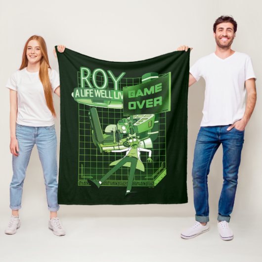 RICK AND MORTY™ | Roy heeft een goed leven gehad Fleece Deken (In situ)