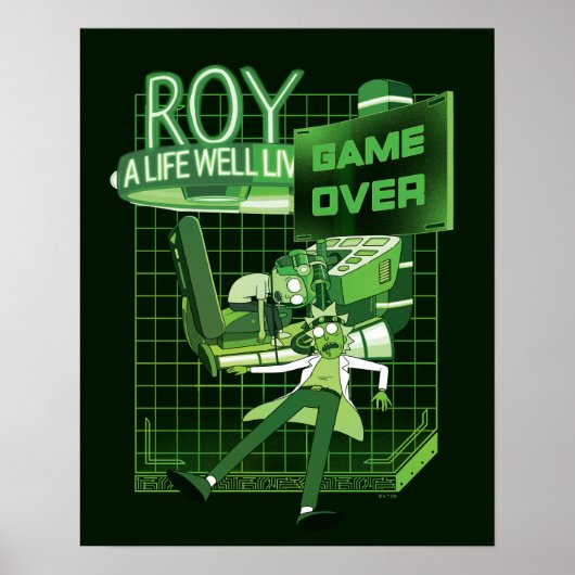 RICK AND MORTY™ | Roy heeft een goed leven gehad Poster (Voorkant)