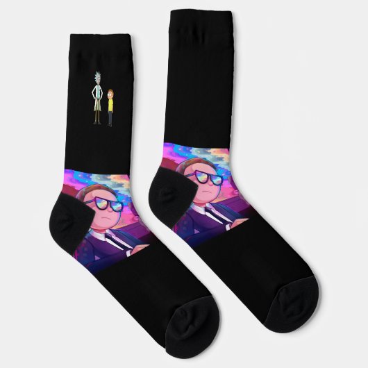 Rick and Morty socks Sokken (Rechts)