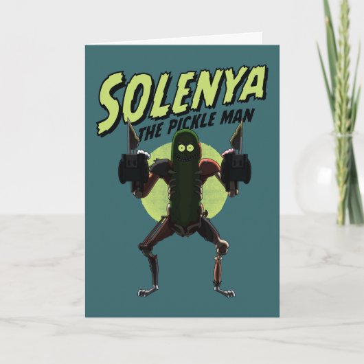 RICK AND MORTY™ | Solenya - The Pickle Man Kaart (Voorkant)