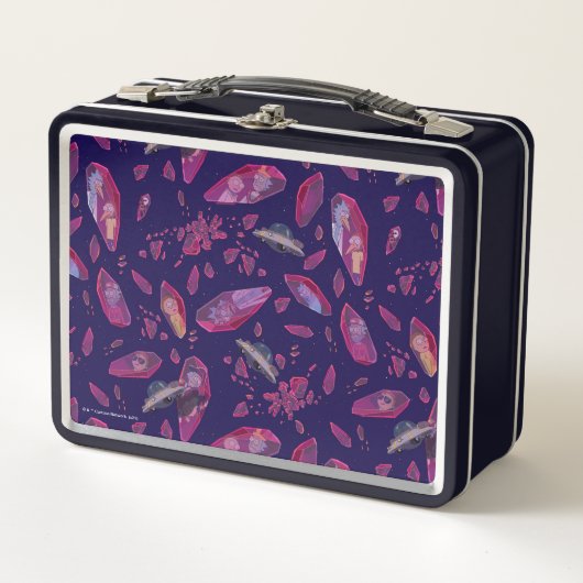 Rick and Morty Time Crystal Pattern (Voorkant)