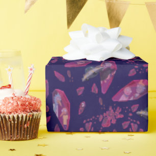 Rick and Morty Time Crystal Pattern Cadeaupapier