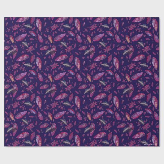 Rick and Morty Time Crystal Pattern Cadeaupapier (Vlak)